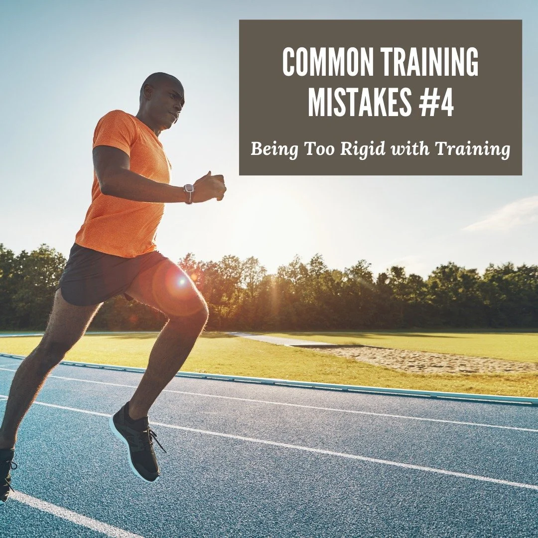 Common training mistakes #4 

An Inflexible Training Plan

Training plans should be flexible. Athletes and coaches must adapt to various factors that affect training. A plan is just a starting point and needs to remain fluid.

Reasons to adjust a tra