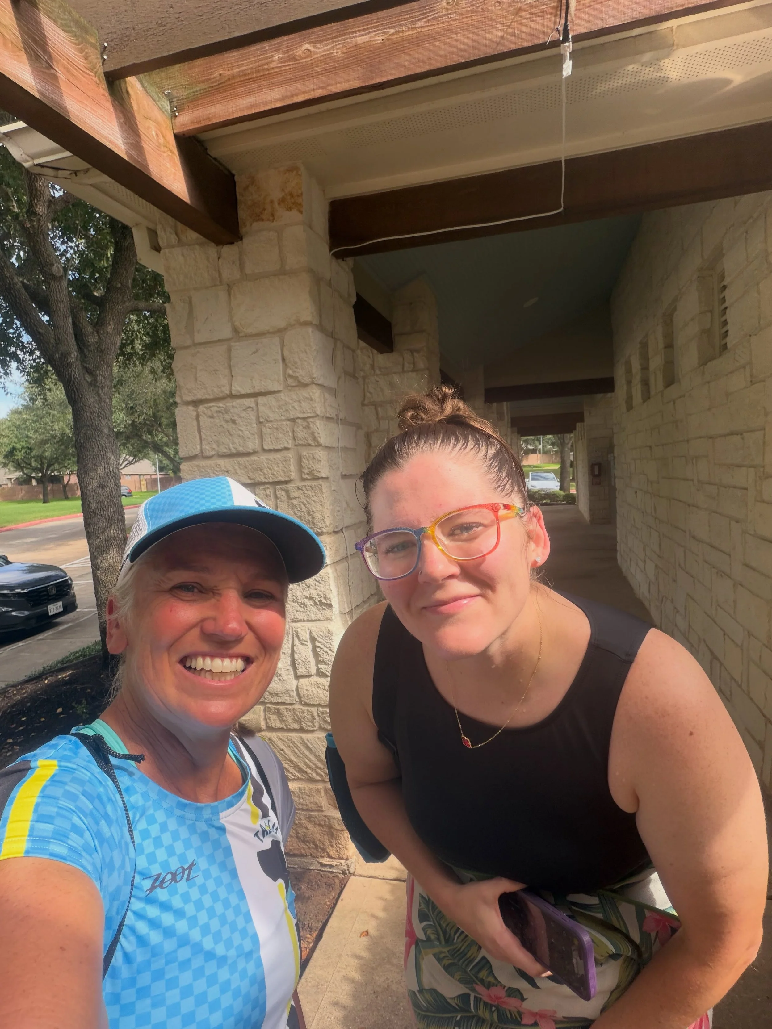 Got to spend some time with a new athlete this morning. Went over her upcoming races, oilman sprint and then Texas 70.3. Then got in the pool for a quick swim analysis. Looking forward to getting to work with her and helping her meet her goals. 

A s
