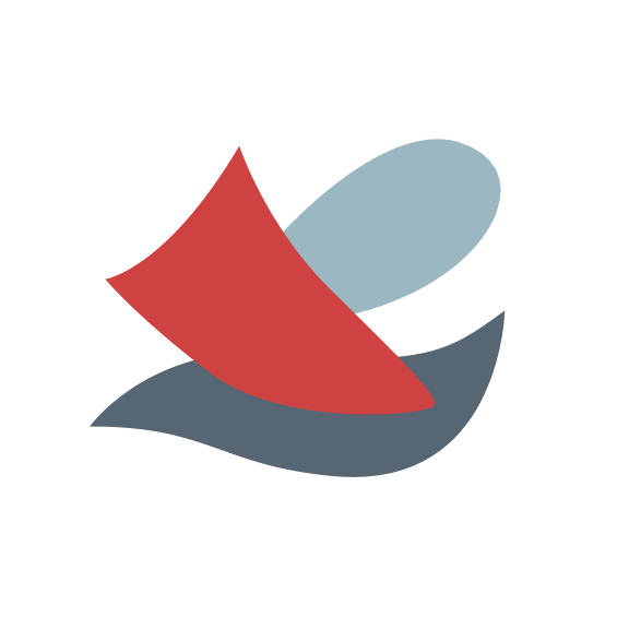 shapes connoting bird