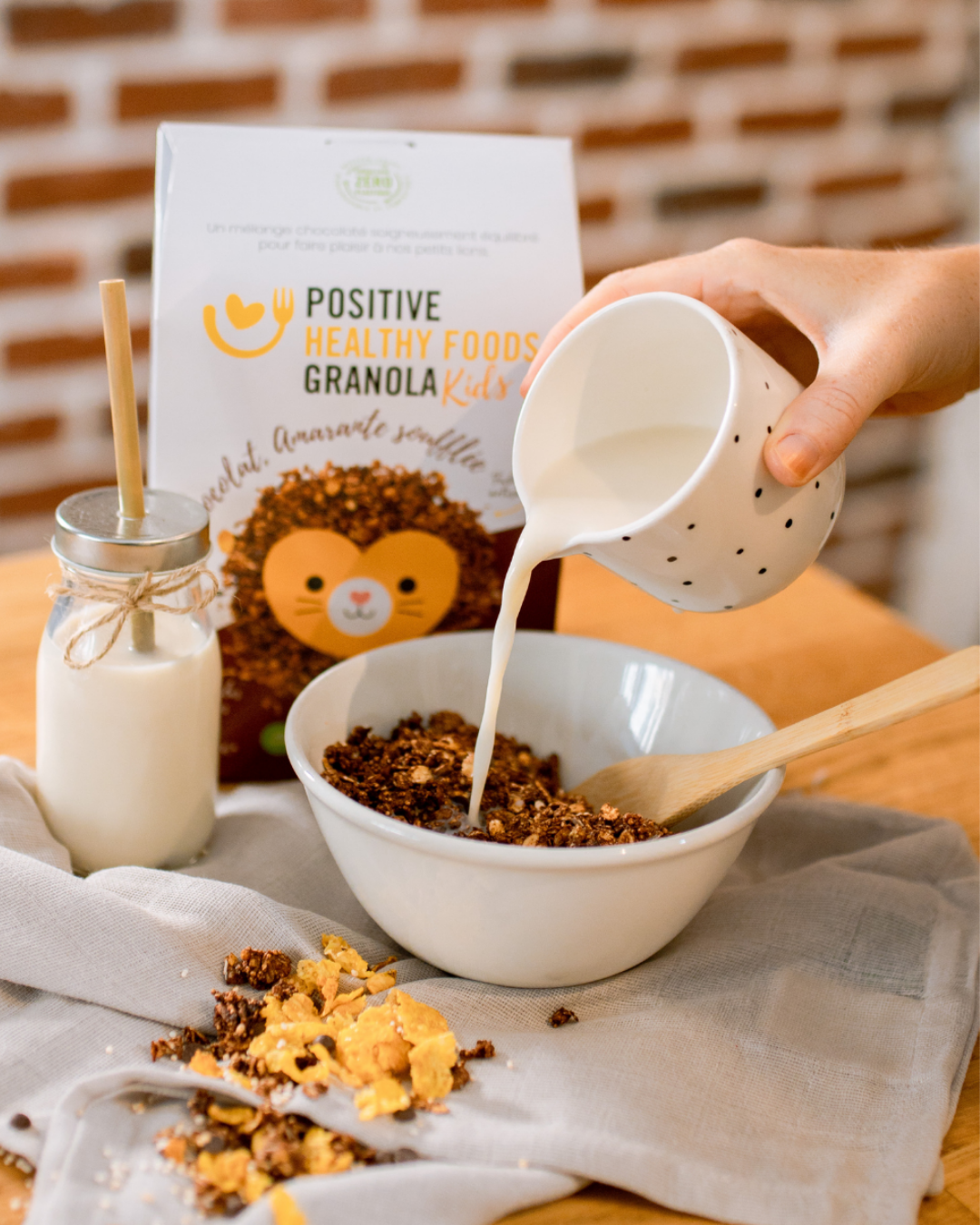 Le Granola : un petit-déjeuner complet pour nos enfants — POSITIVE