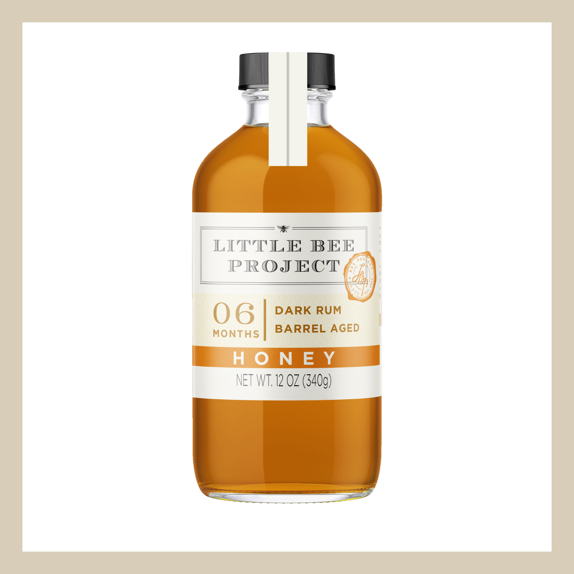 6 mo. Dark Rum Barrel Aged Honey