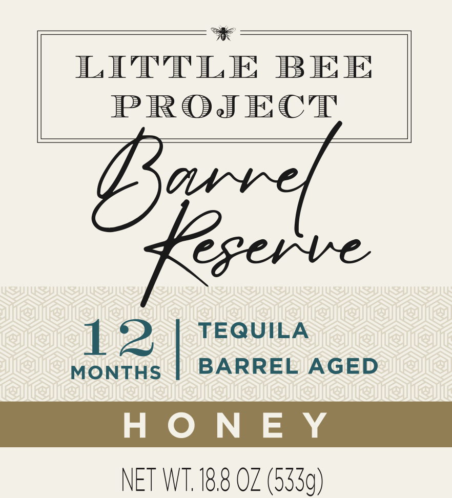 | Tequila Barrel Reserve | 12 Mo. Tequila Barrel Aged Honey
