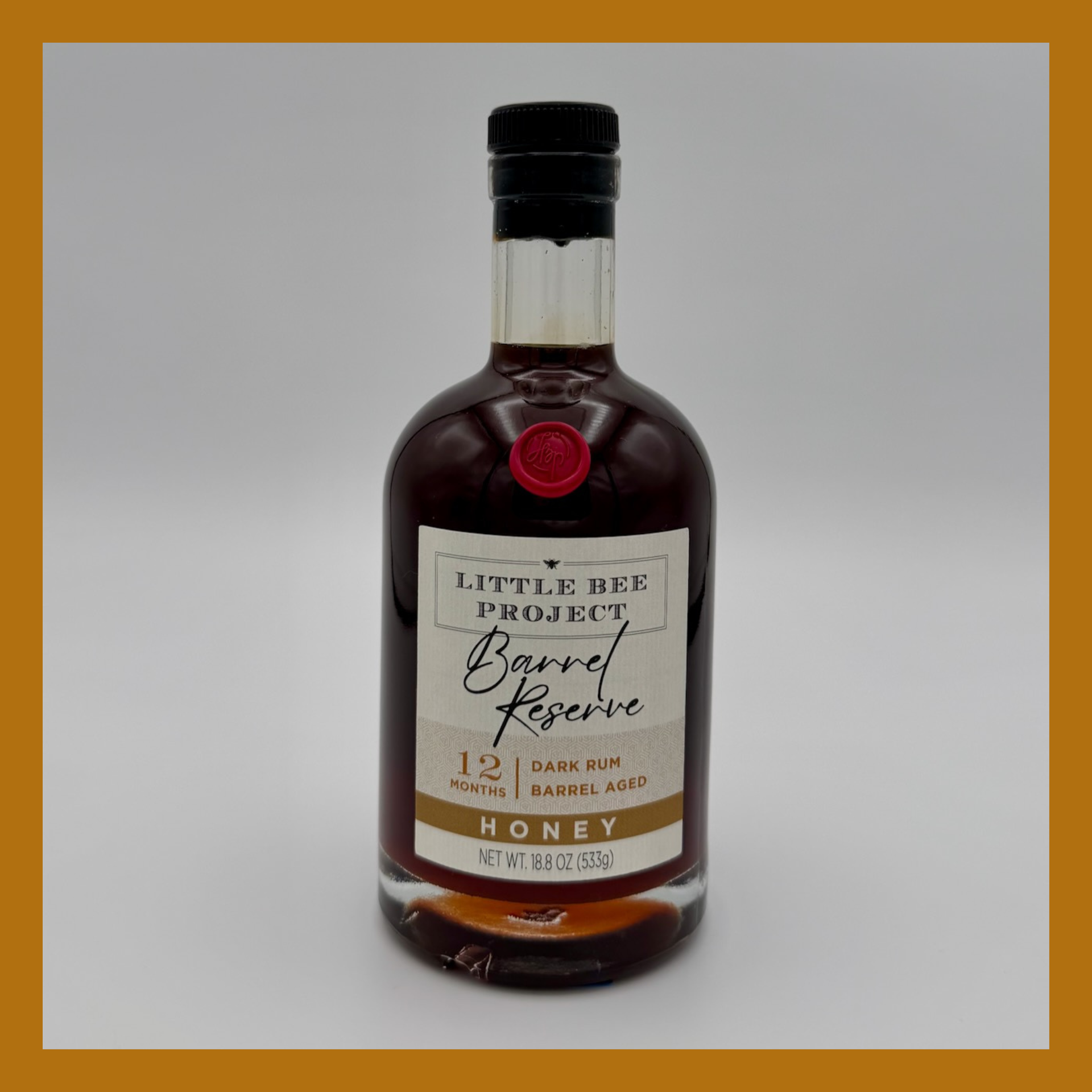 12 mo. Dark Rum Barrel Reserve Honey