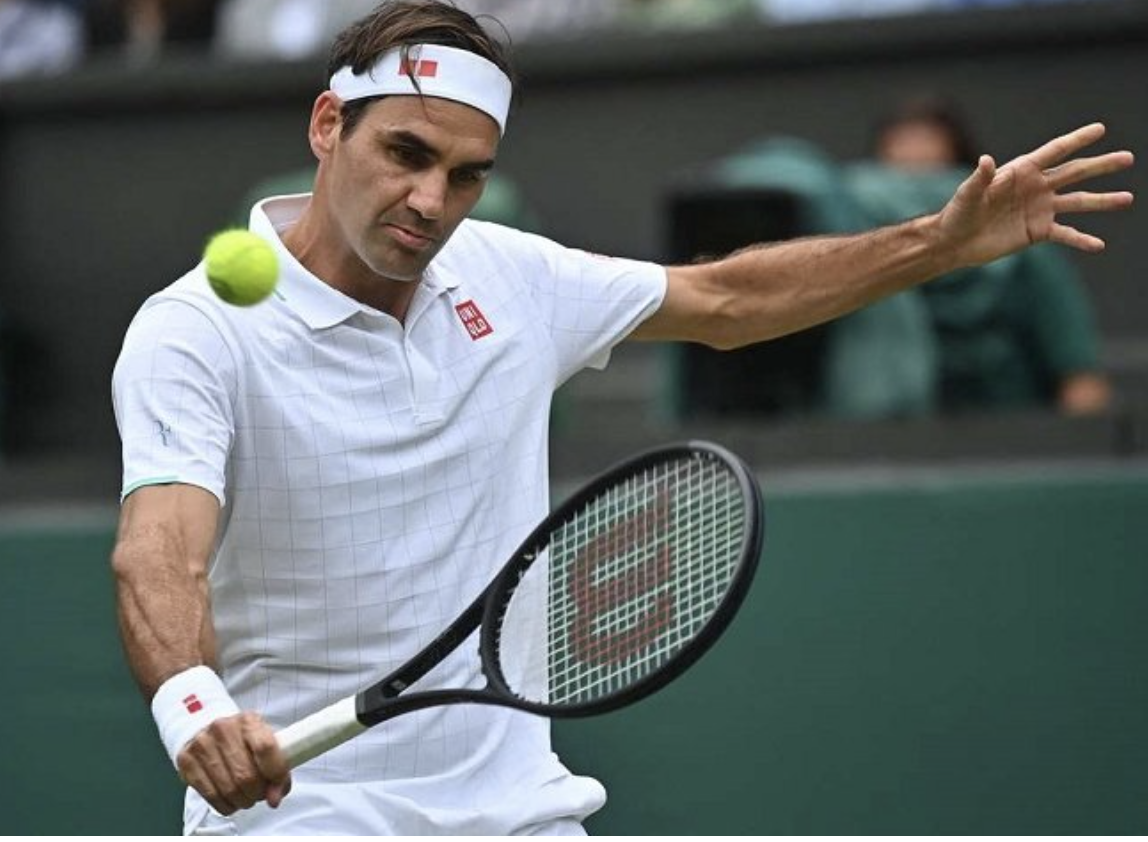 Super-heróis não usam capas e nem raquetes... Roger Federer