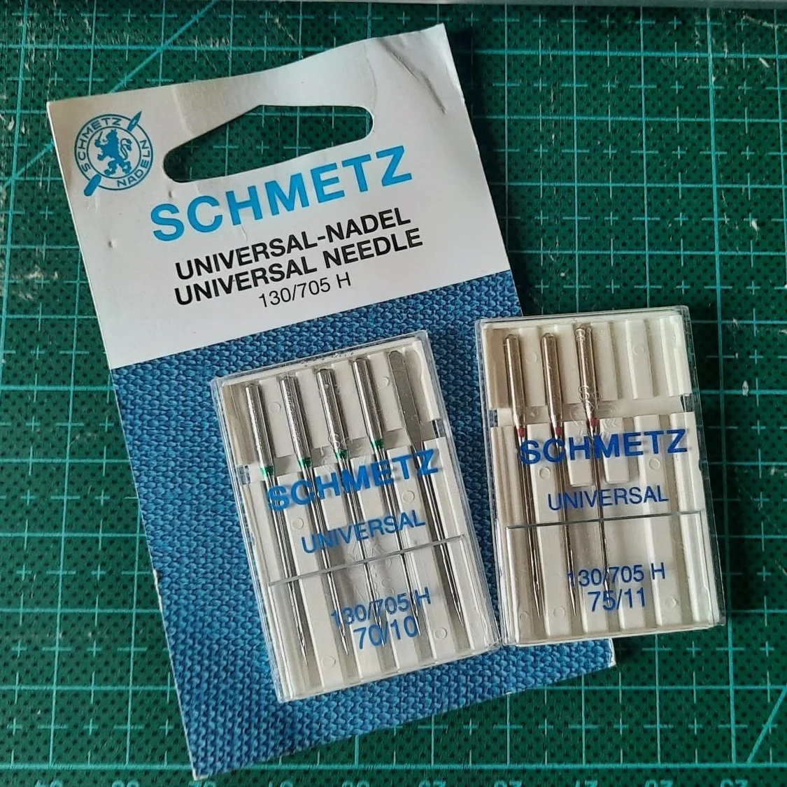 Schmetz sewing needles used for free motion embroidery