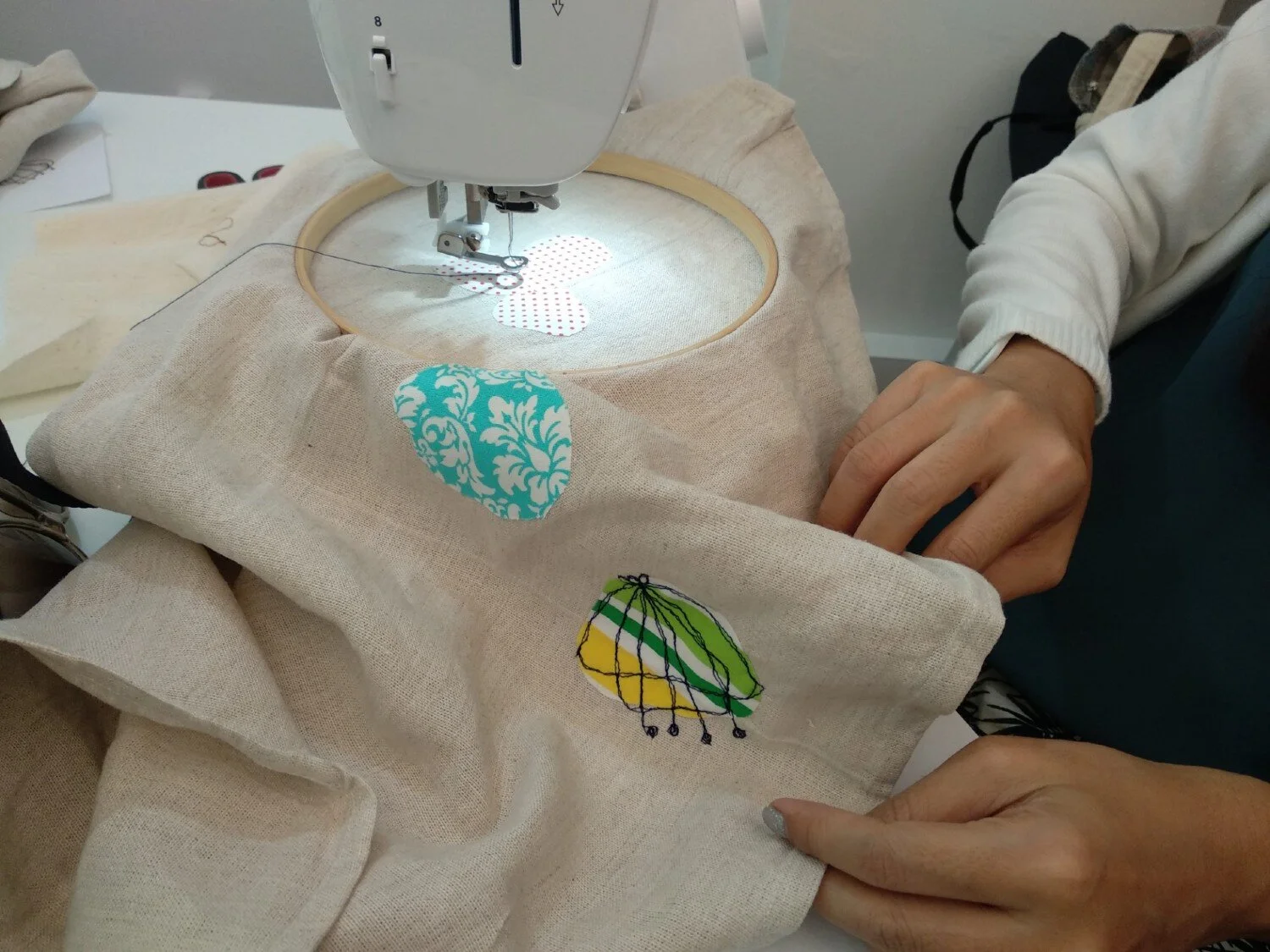 Free Motion Embroidery Workshop in Singapore