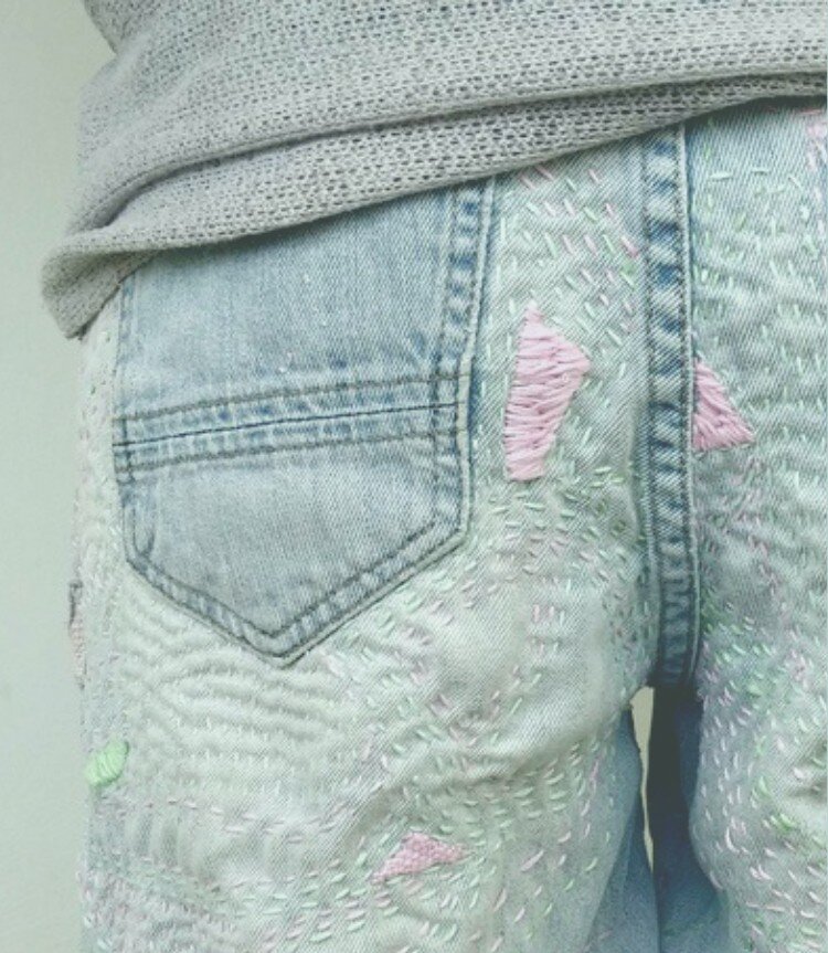 Slow stitch - sashiko