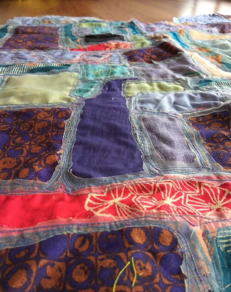 Kintsugi Inspiration - Upcycled Trousers