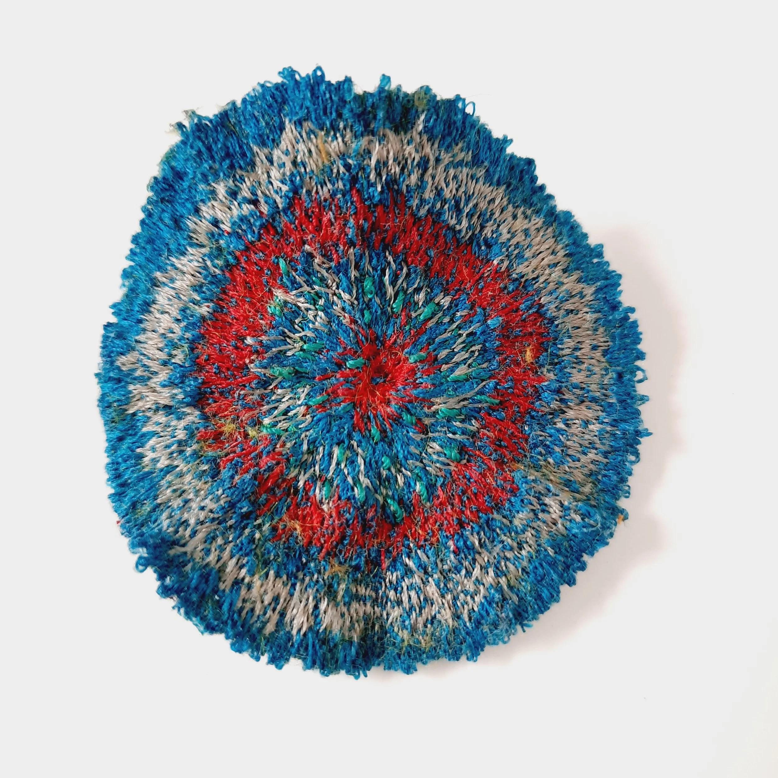 3D textile sculpture by textile artist, Agatha Lee 'Agy'