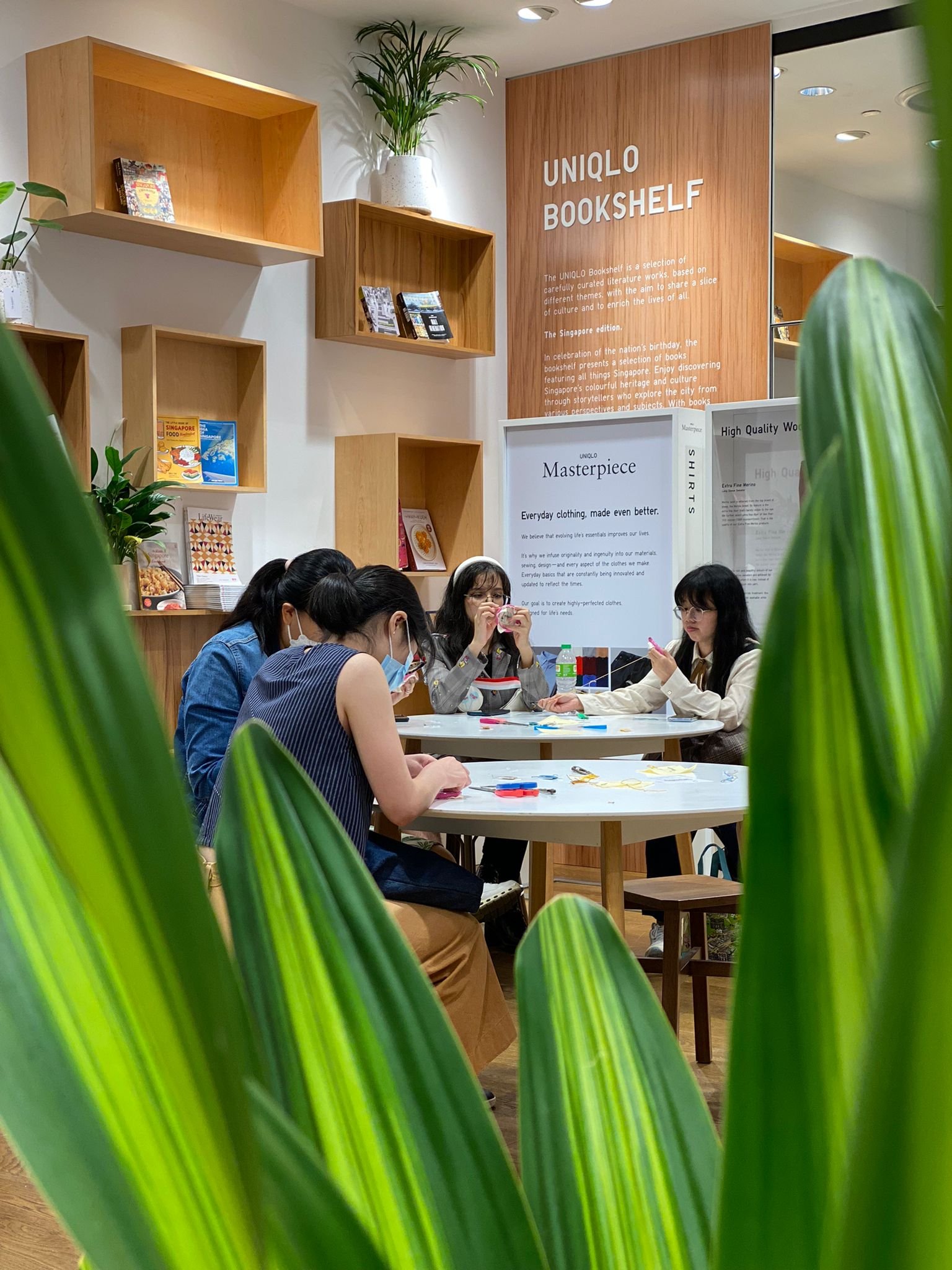 Embroidery Workshop at Uniqlo