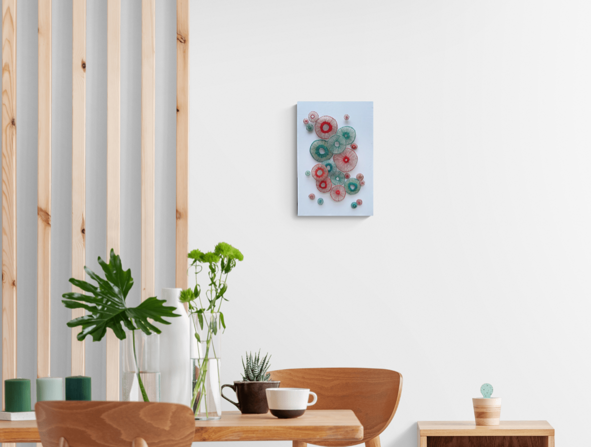 Textile coral sculptures by Agatha Lee 'Agy' | In the home