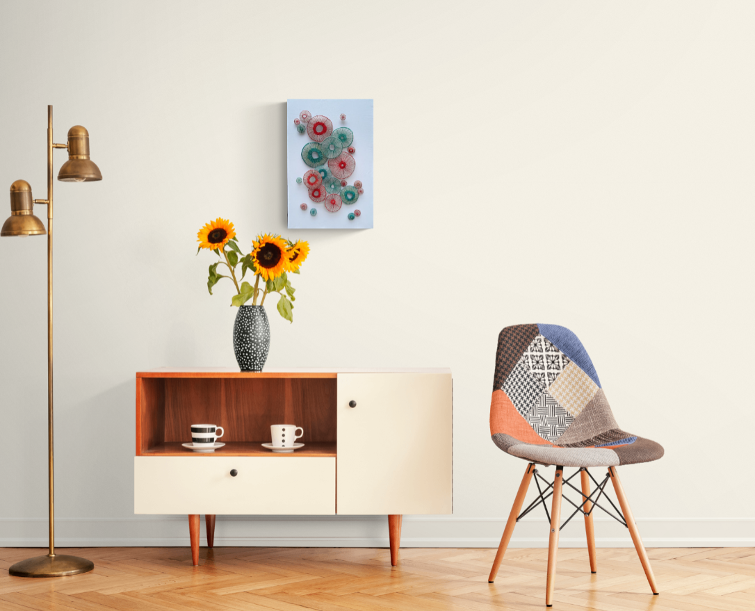 Textile coral sculptures by Agatha Lee 'Agy'