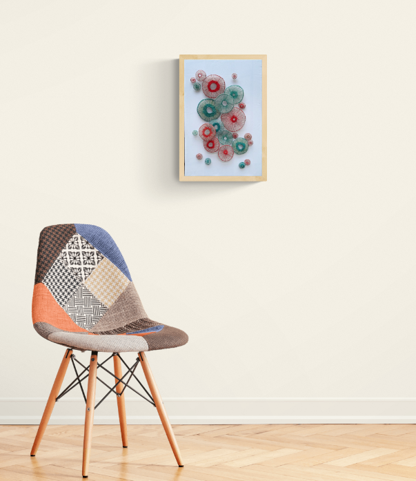 Textile coral sculptures by Agatha Lee 'Agy' | In the home