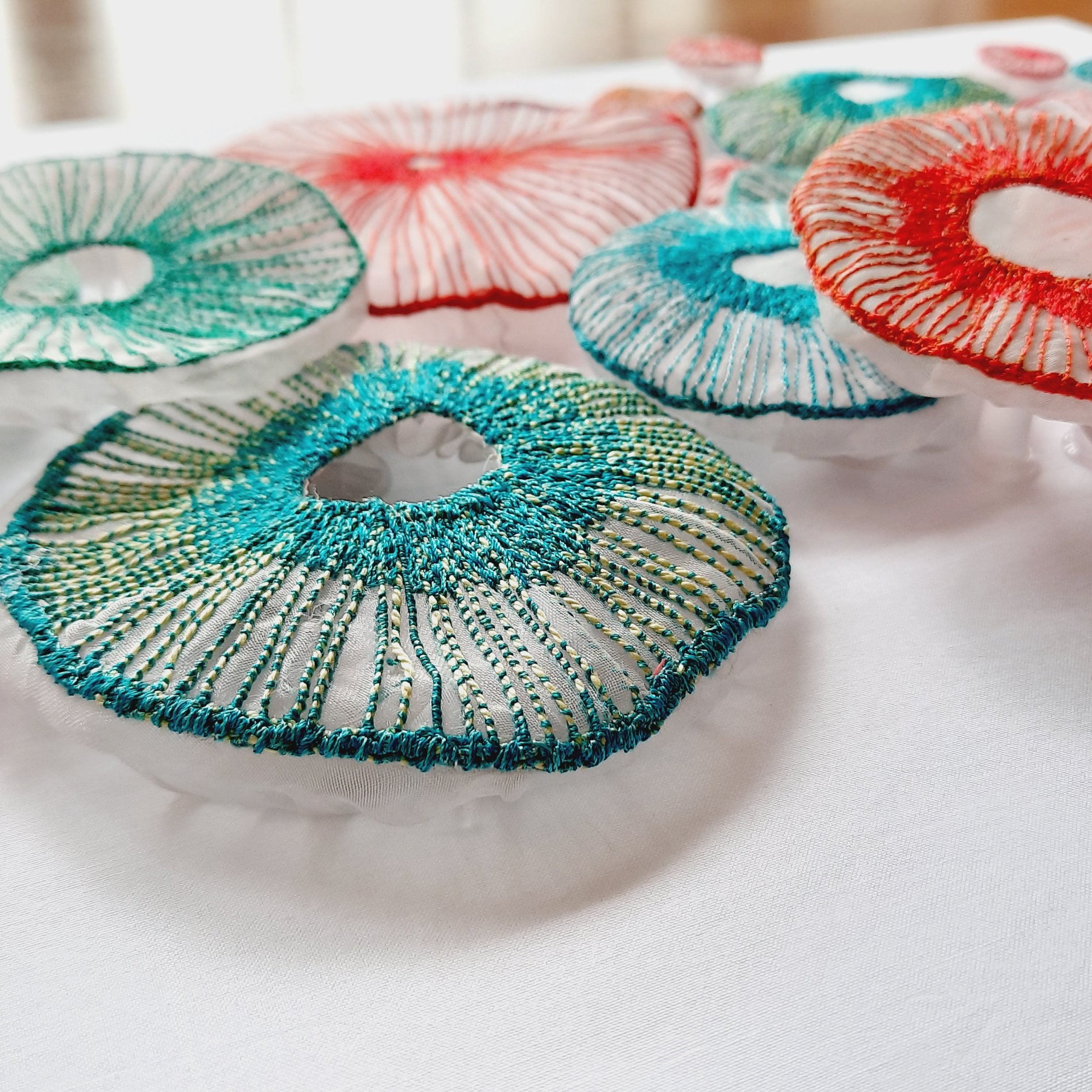 Textile coral sculptures | Agatha 'Agy' Lee