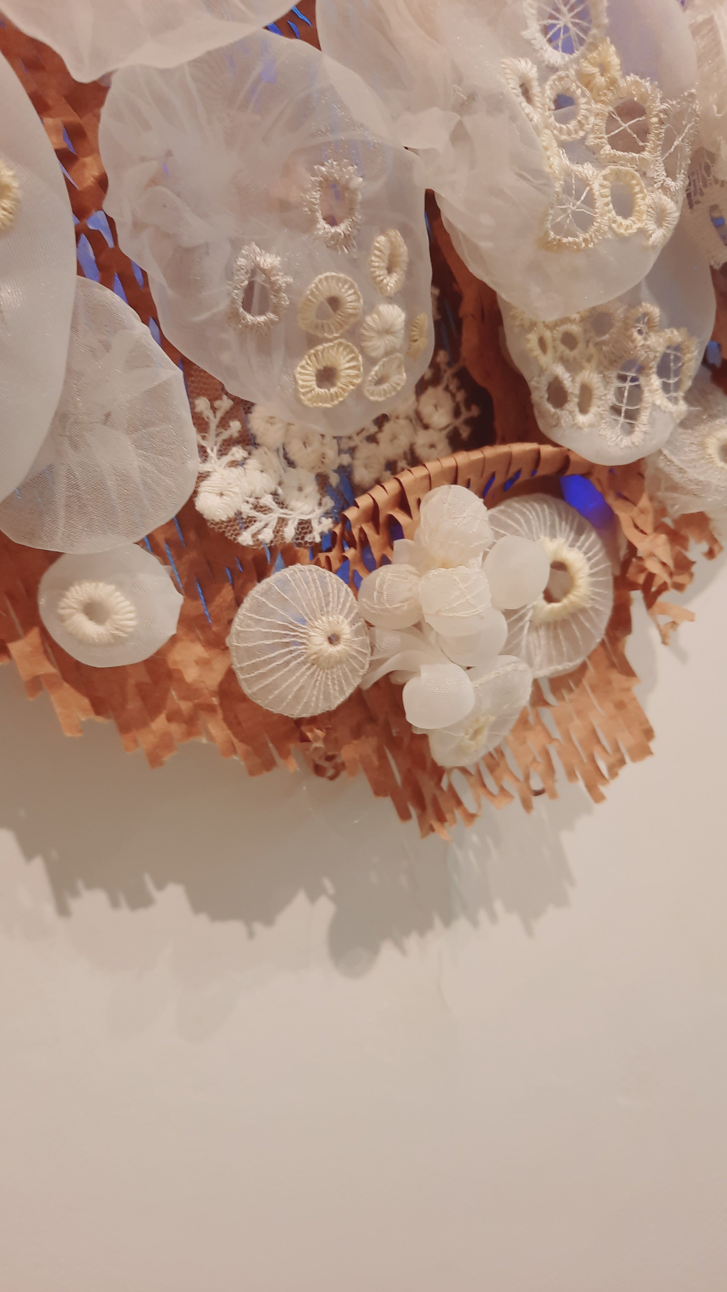 Coral reef textile art | Agatha 'Agy'