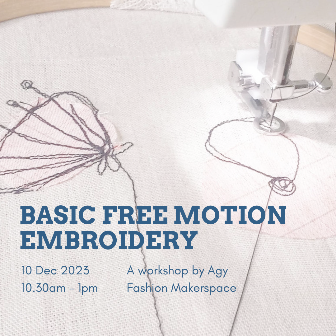 Basic Free Motion Embroidery with Agy