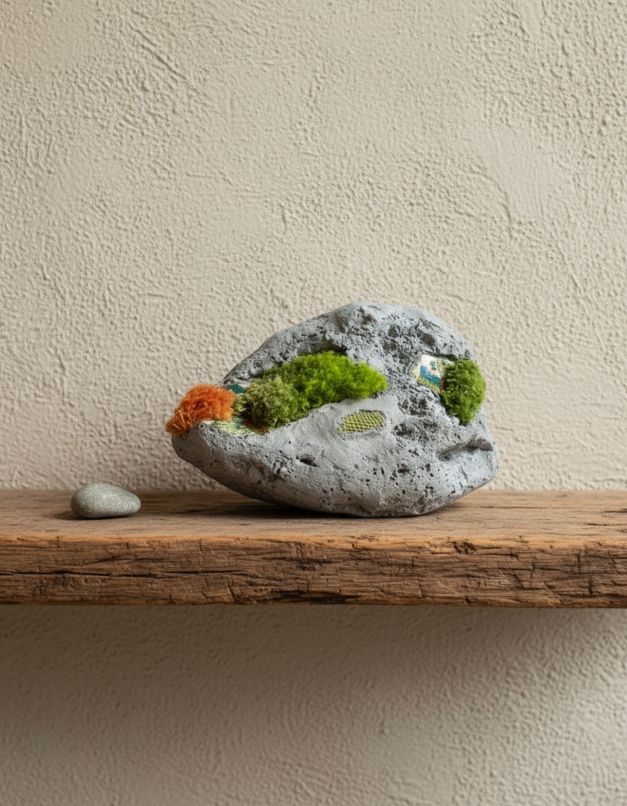 Textile art by Agy in your home