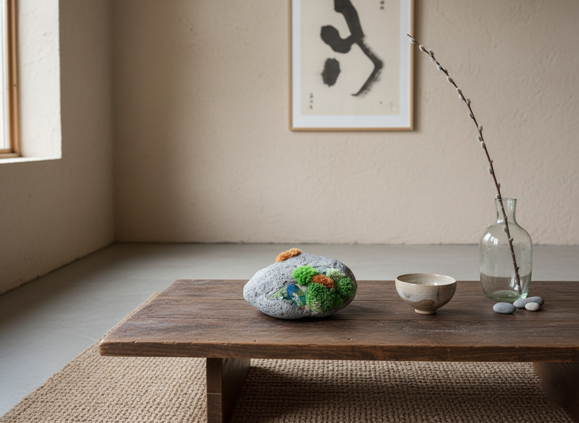 Textile art by Agy in your home