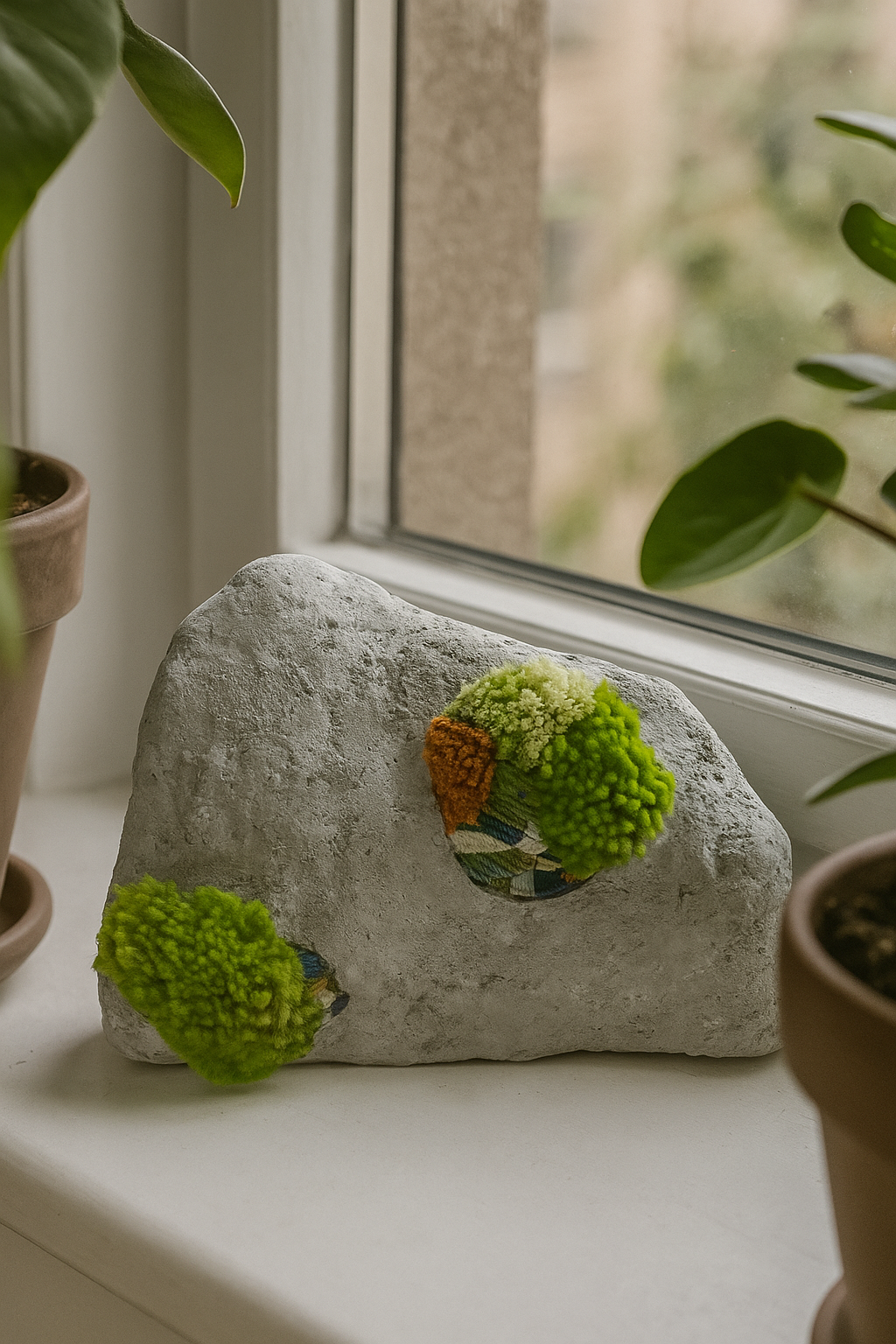 Textile art by Agy in your home