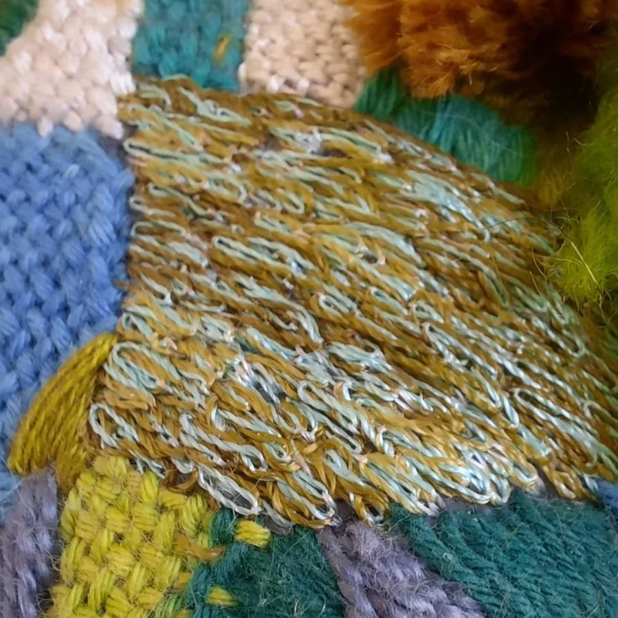 Two threads on zig zag stitch setting