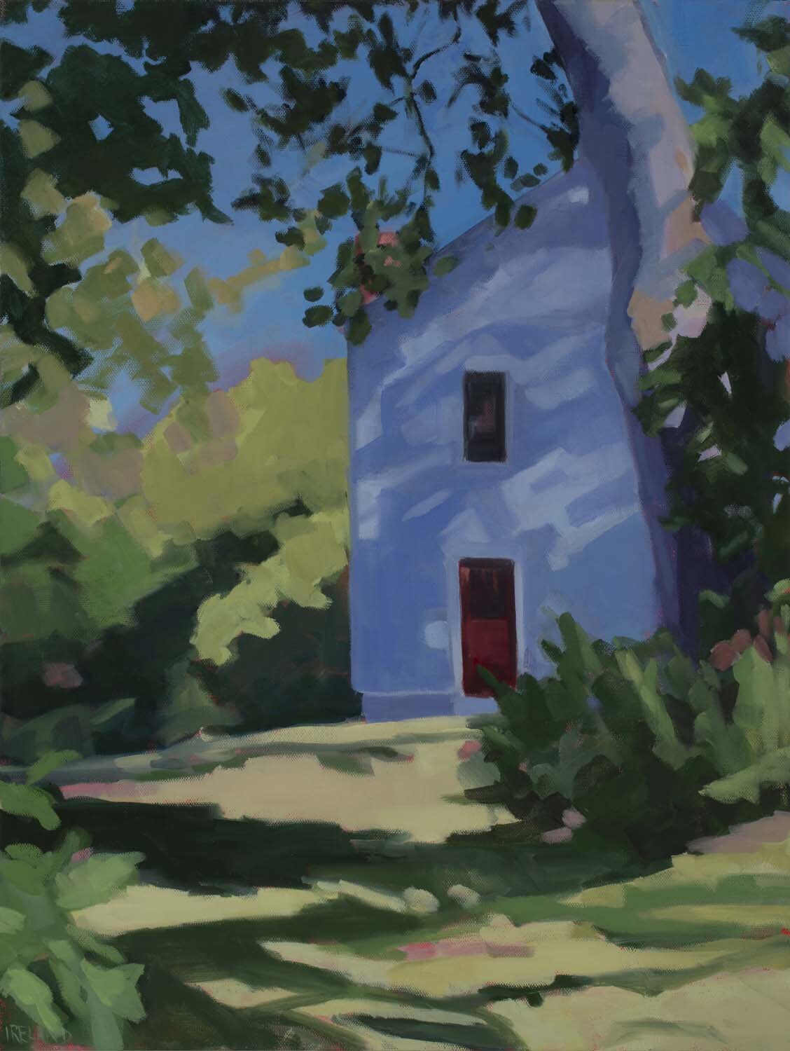    Side Door , 2020   Oil on canvas  20 x 14 inches 