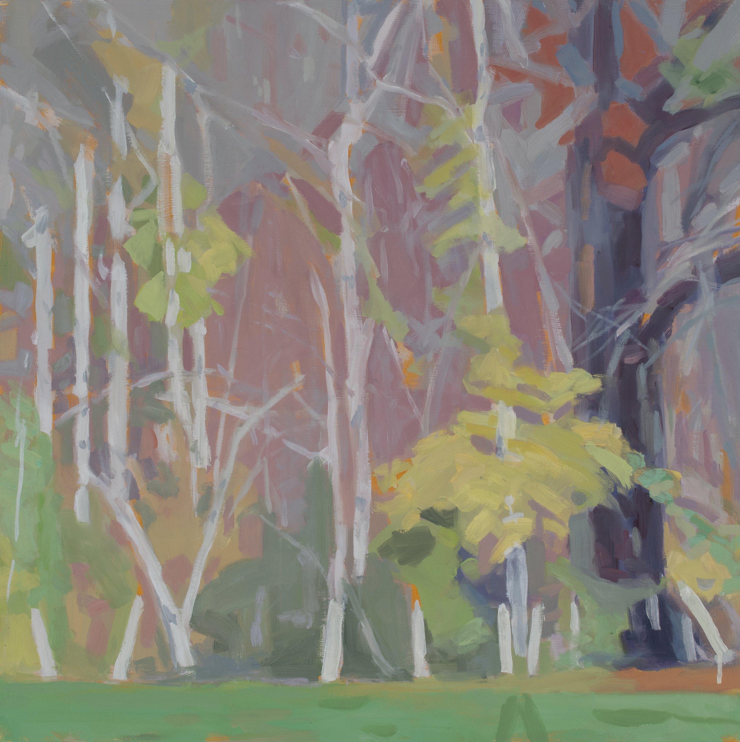    Les Danseurs, 2025    Oil on linen  24 × 24 inches 