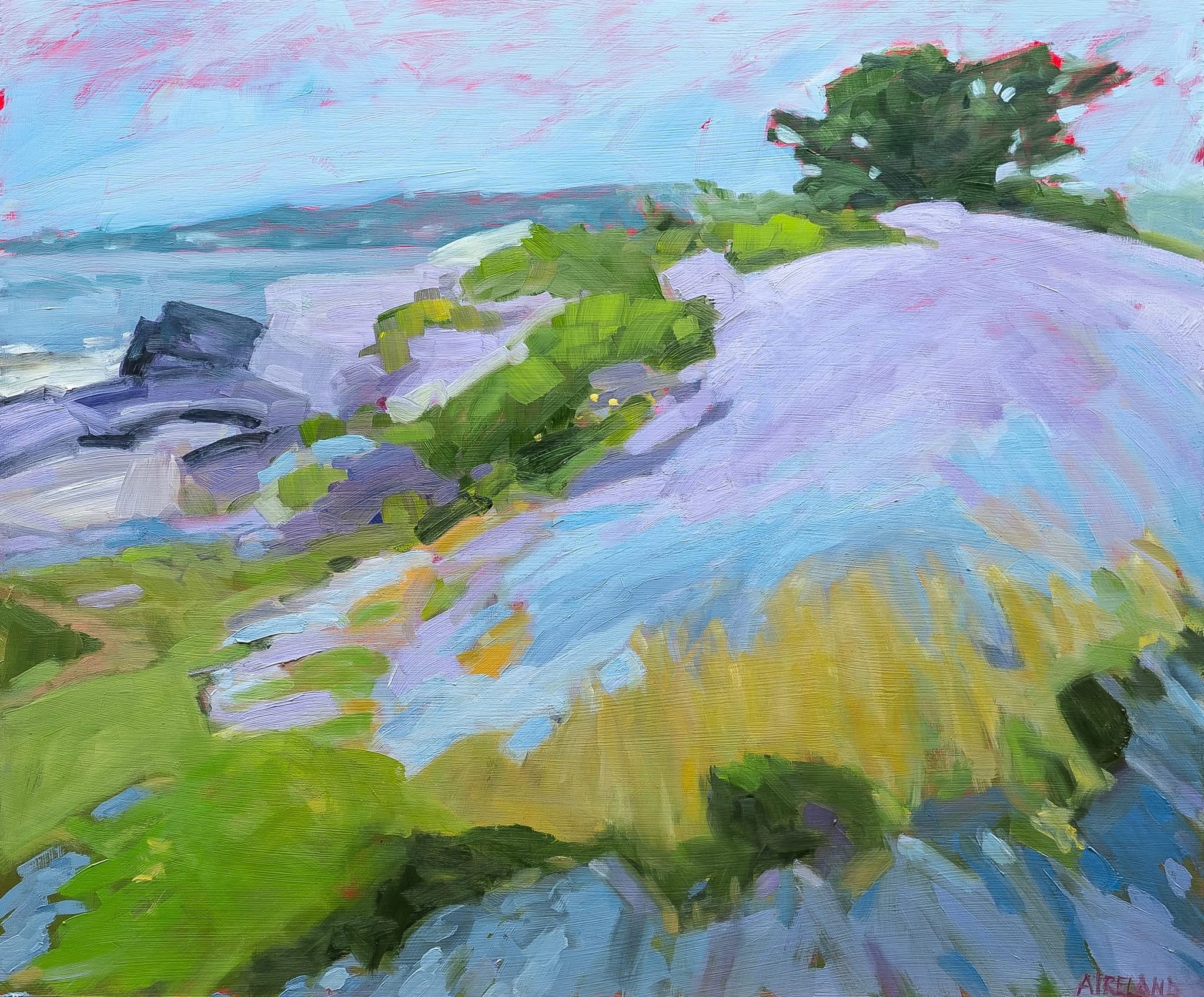    Trundy Point, 2025    Oil on linen  30  x  24 inches 