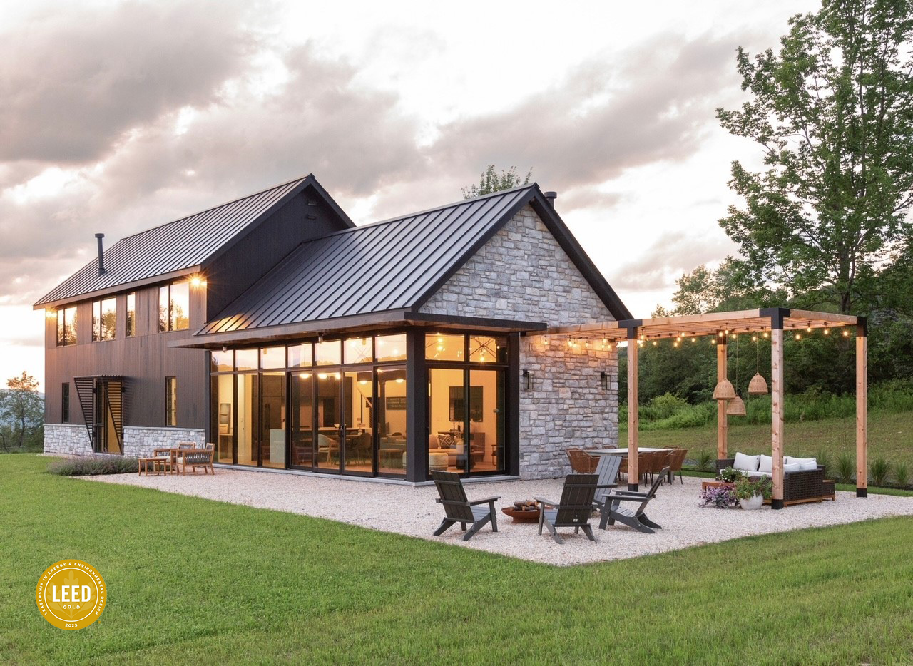  Hog Mountain House was a venture project for RDK WorX LLC, an independent branch of RDK Architect LLC.  The goal was to design &amp; develop a sustainable single-family house in the Catskill Mountains, serving as a weekend retreat or full time resid