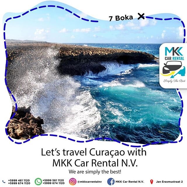 Cura&ccedil;ao destinations with MKK Car Rental N.V. 🇨🇼 &quot;7 boka&quot; is truly a mesmerizing view😍🙌
&bull;
&bull;
&bull;
#mkkcarrental #curacao #curadise #adventure #travel #island #islandlife #view #views #car #cars #carrental #rental #7bok