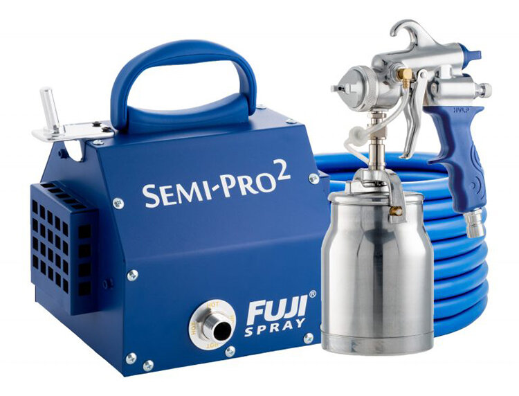 Semi-PRO 2 #6 Package - 3 extra air caps, whip hose, extra turbine filters  — Fuji HVLP Spray Systems - Phelps Refinishing