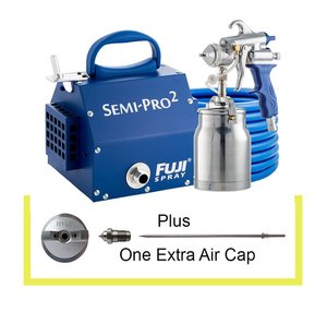 Semi-PRO 2 #1 Package - adds air cap set — Fuji HVLP Spray Systems - Phelps  Refinishing