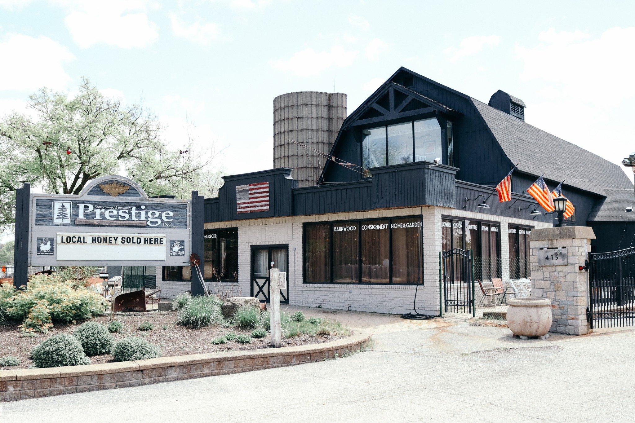 SPEND A DAY AT PRESTIGE!

We are conveniently located on the south side of Army Trail Road, just 1/2 mile east of Bartlett High School. With over 90 on-site small shops, there's something for everyone. Grab a friend, stop in, and discover all we have