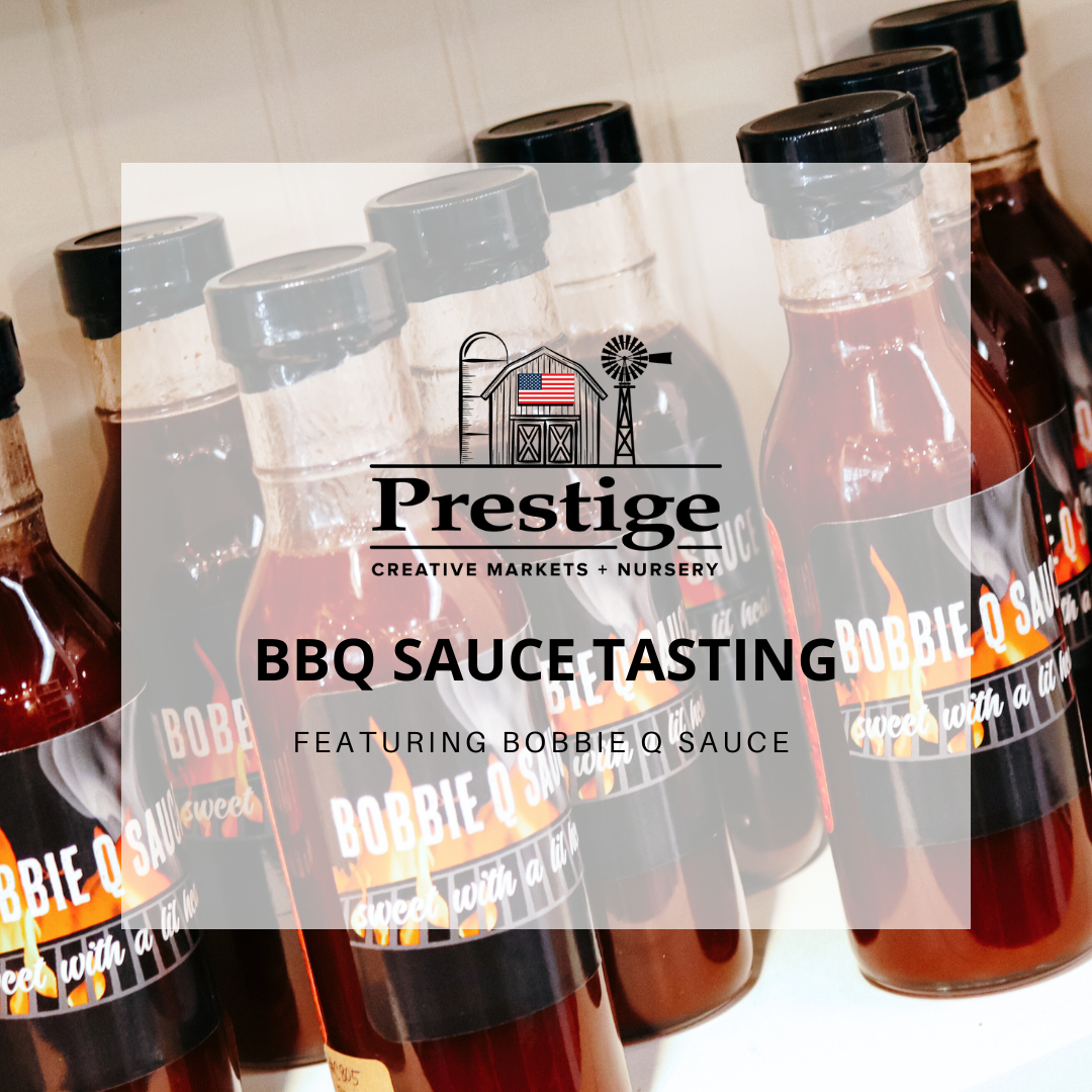 BBQ Sauce Tasting at Prestige Creative Markets