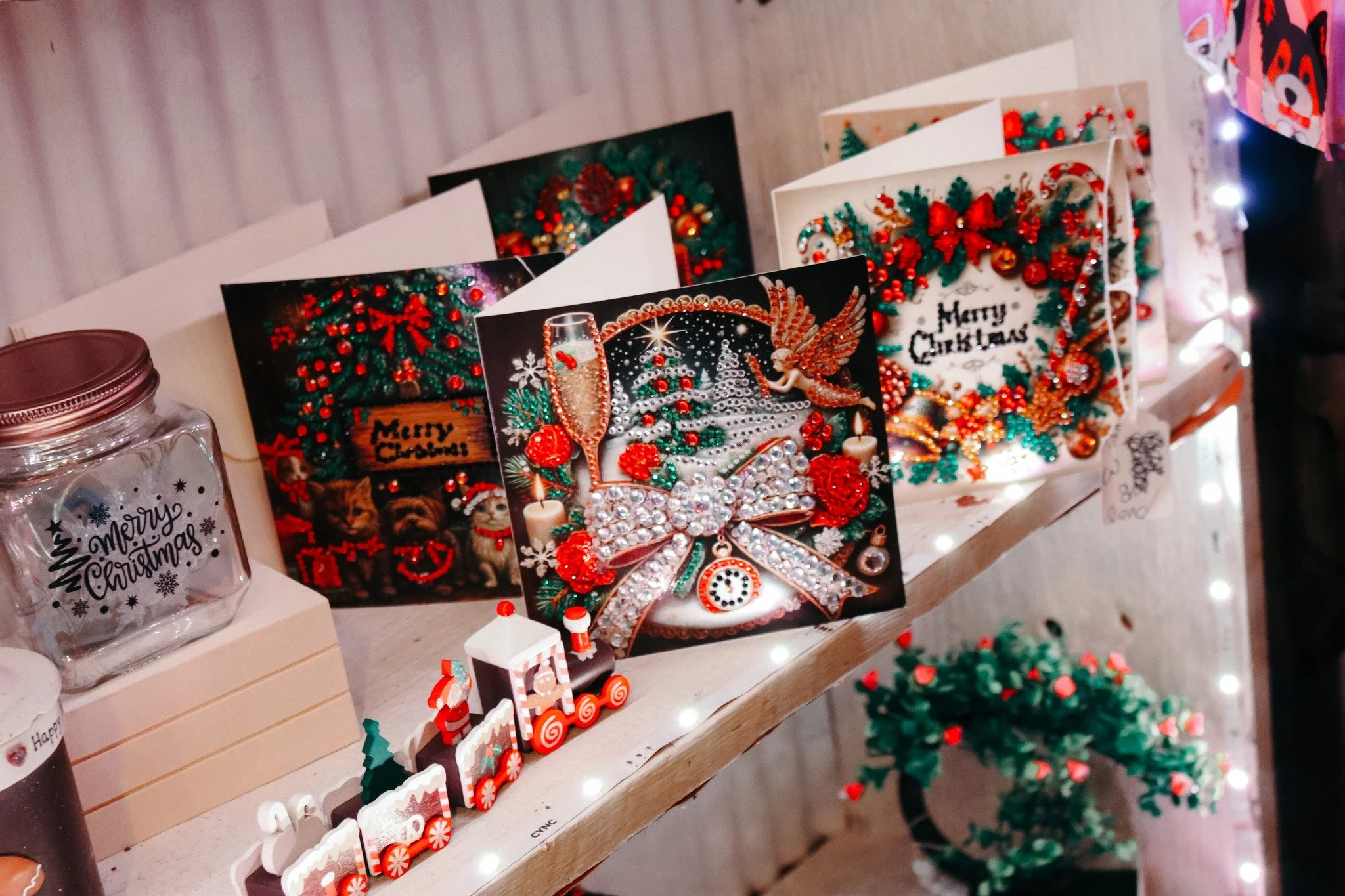 PAIR IT WITH A FESTIVE CARD!

Not only can you find the perfect holiday gift at the barn, but you can grab a card to go with it too! Knock a few names off your shopping list today - we're open from 10AM - 4PM.

www.prestigecreativemarkets.com | 630-3