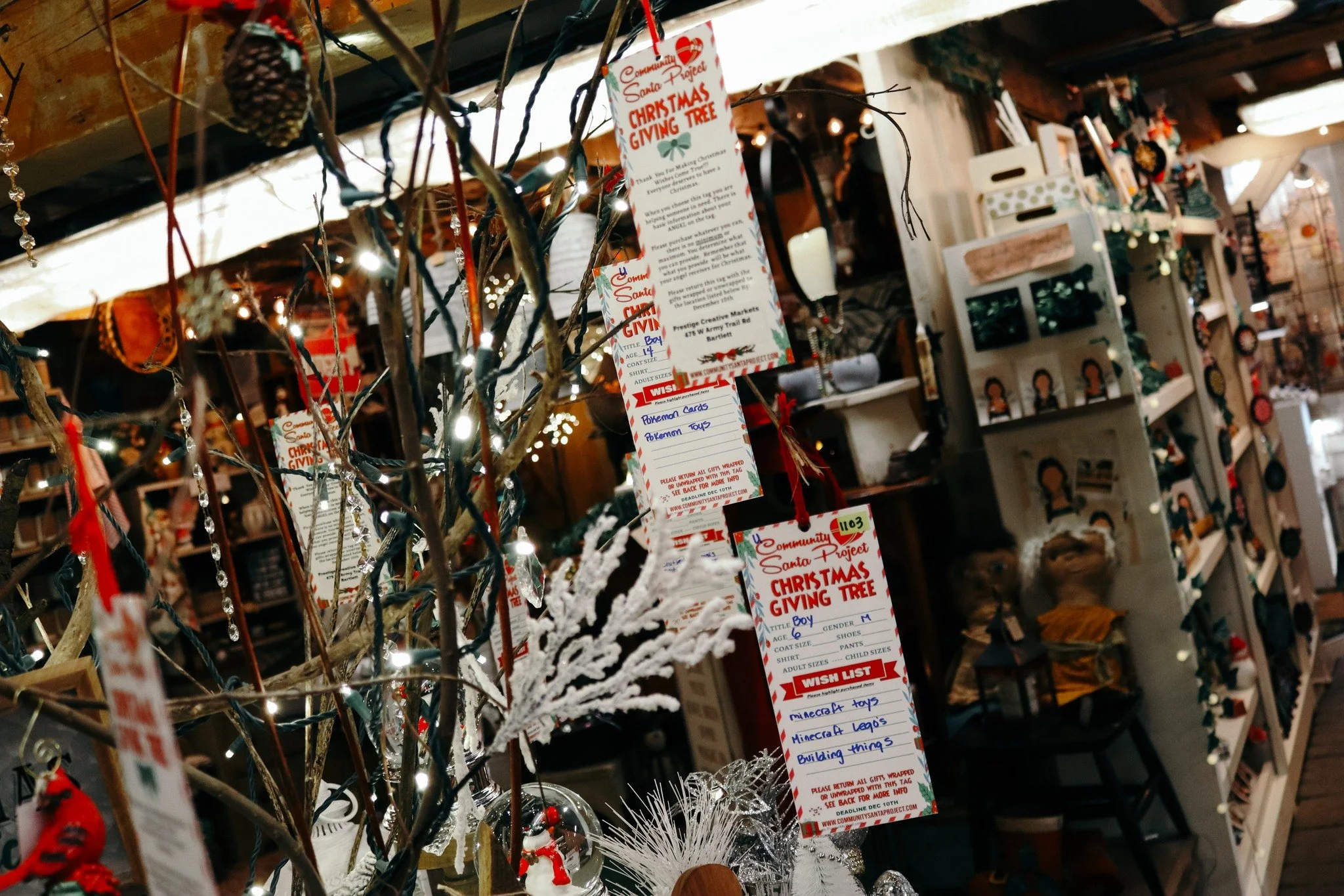 DON'T FORGET TO DROP OFF YOUR GIFT TODAY!

Did you grab a tag? Don't forget to return your items to our market by today by 5PM. Thank you for helping us support the Community Santa Project this holiday season! Your kindness is appreciated.

www.prest