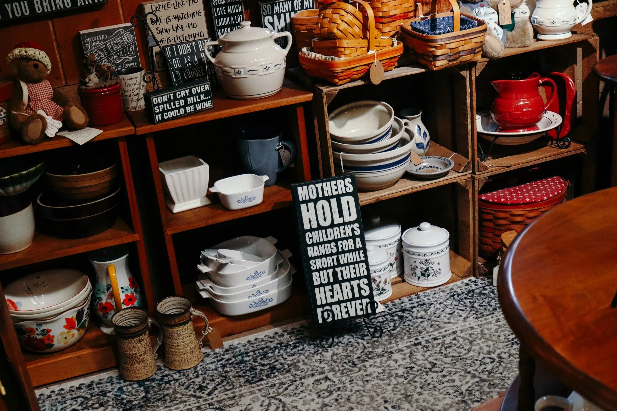 ADD A PIECE TO YOUR KITCHEN!

Do you like to cook? Be sure to check out our selection of vintage bakeware, dishes, and cooking utensils! These pieces also make great hostess gifts to leave behind after bringing a dish to pass. Stop in - we are open f