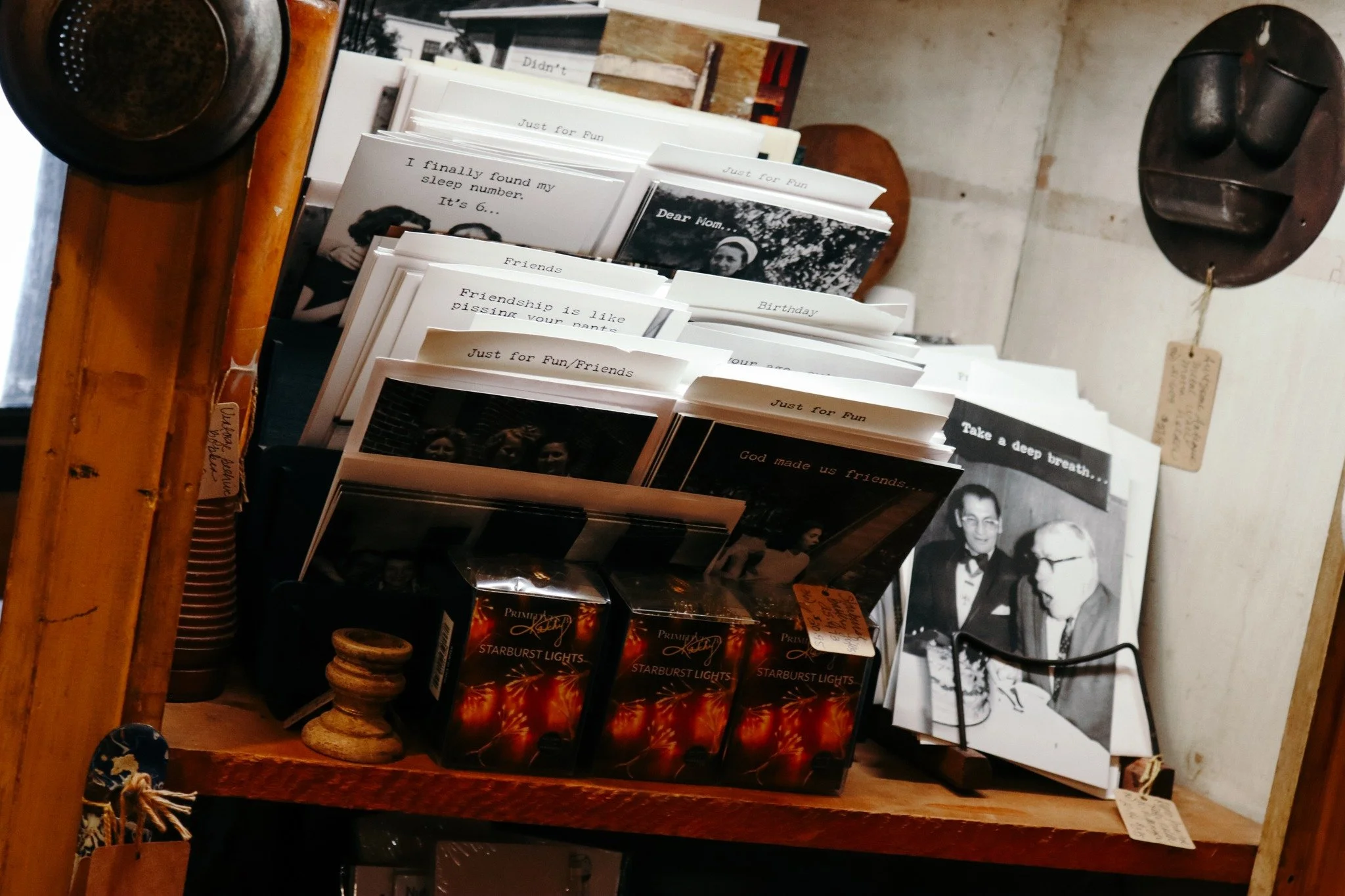 DON'T FORGET THE CARD!

A handwritten note is so meaningful! We have a great selection of cards from several of our small shops to complement your unique gift from Prestige Creative Markets &amp; Nursery. Come shop with us today! We open at 10AM.

ww