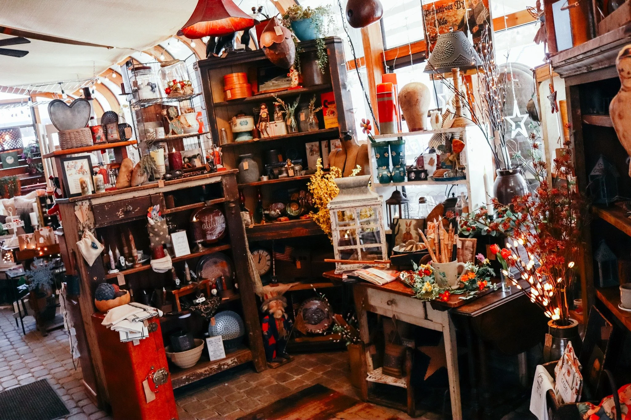 PUT IT TO GOOD USE!

Did you receive a gift certificate as part of our January promotion? Don't forget to use it in February! Stop in and browse over 90+ small shops under one roof. There's something for everyone at our market! We open tomorrow at 10