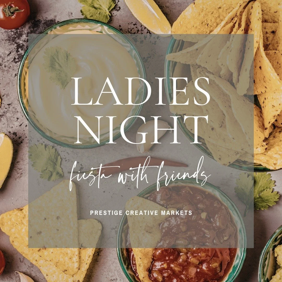 GRAB THE GIRLS + GET TICKETS! 🪇

Join us on Thursday, May 7th from 6PM &ndash; 9PM for our Ladies Night Out &ndash; Fiesta with Friends Event. Your ticket includes access to event-only sales, delicious sips + samples (including a taco bar!), live mu