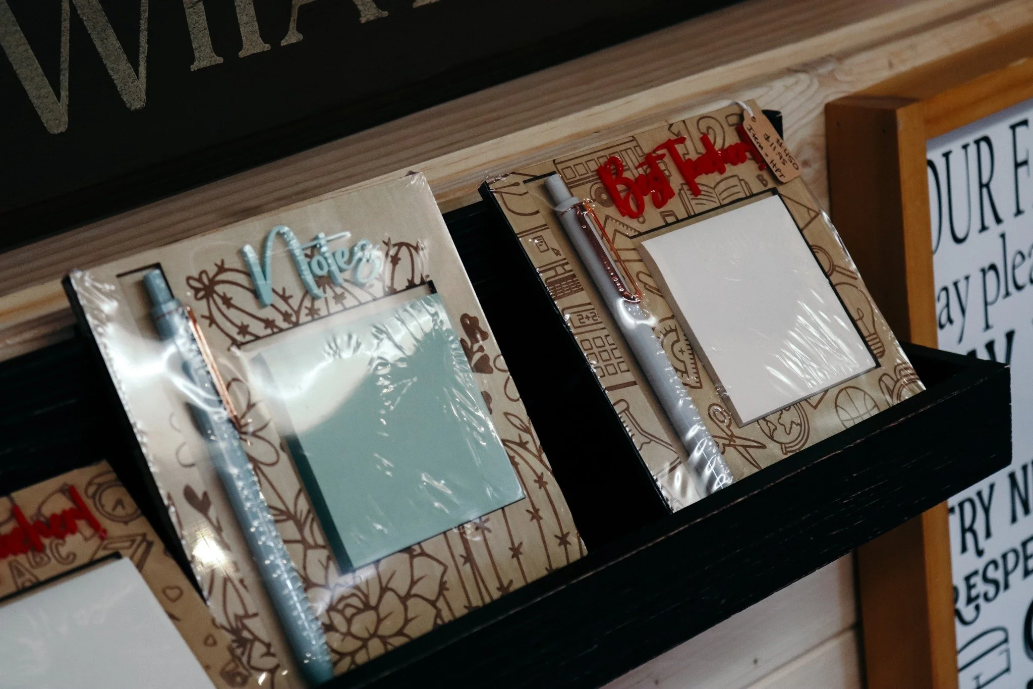 THANK YOU TEACHERS! 📚

Teacher Appreciation Week starts tomorrow! Teachers play such an important role in students' lives. Put a smile on their face this week with a unique gift from the barn! We have sweet treats, notepads, keychains, tumblers, and