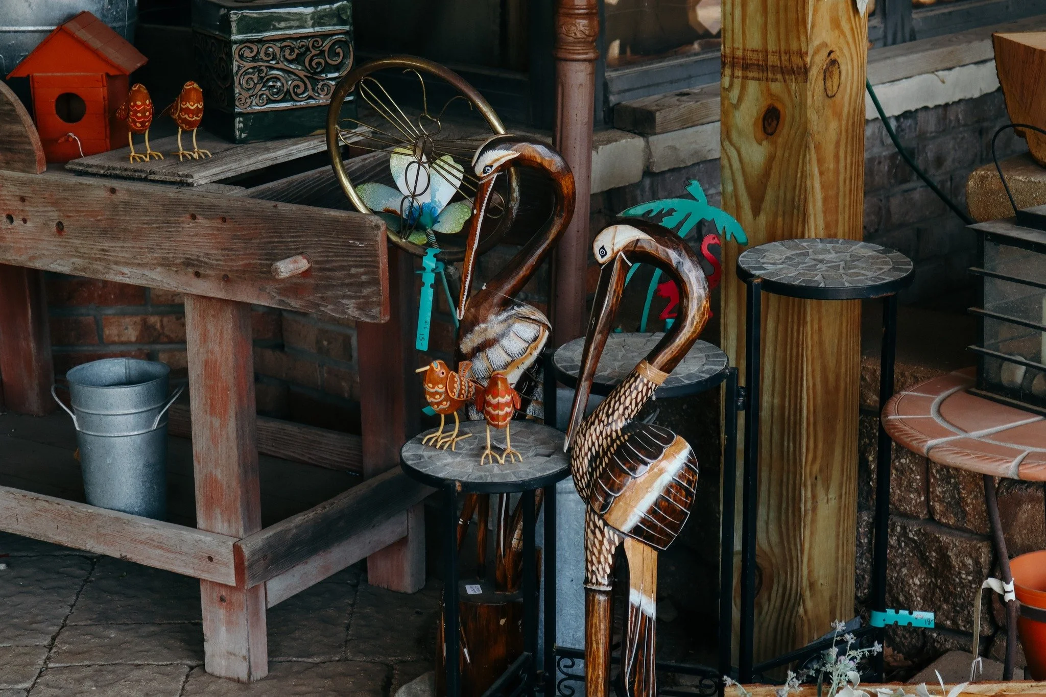 HAVE YOU SHOPPED OUR PORCH?

Discover bird feeders, garden planters, yard d&eacute;cor, and more under our covered porch. There's so much waiting for you at our rustic market - inside and out! Stop by this week - we open tomorrow at 10AM.

www.presti