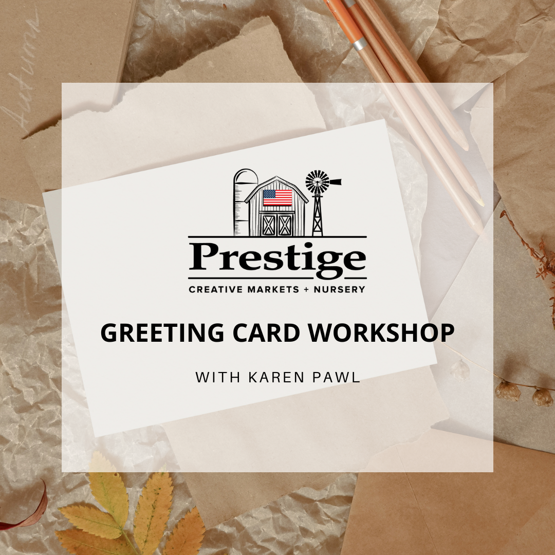 Autumn Greeting Card Workshop at Prestige Creative Markets