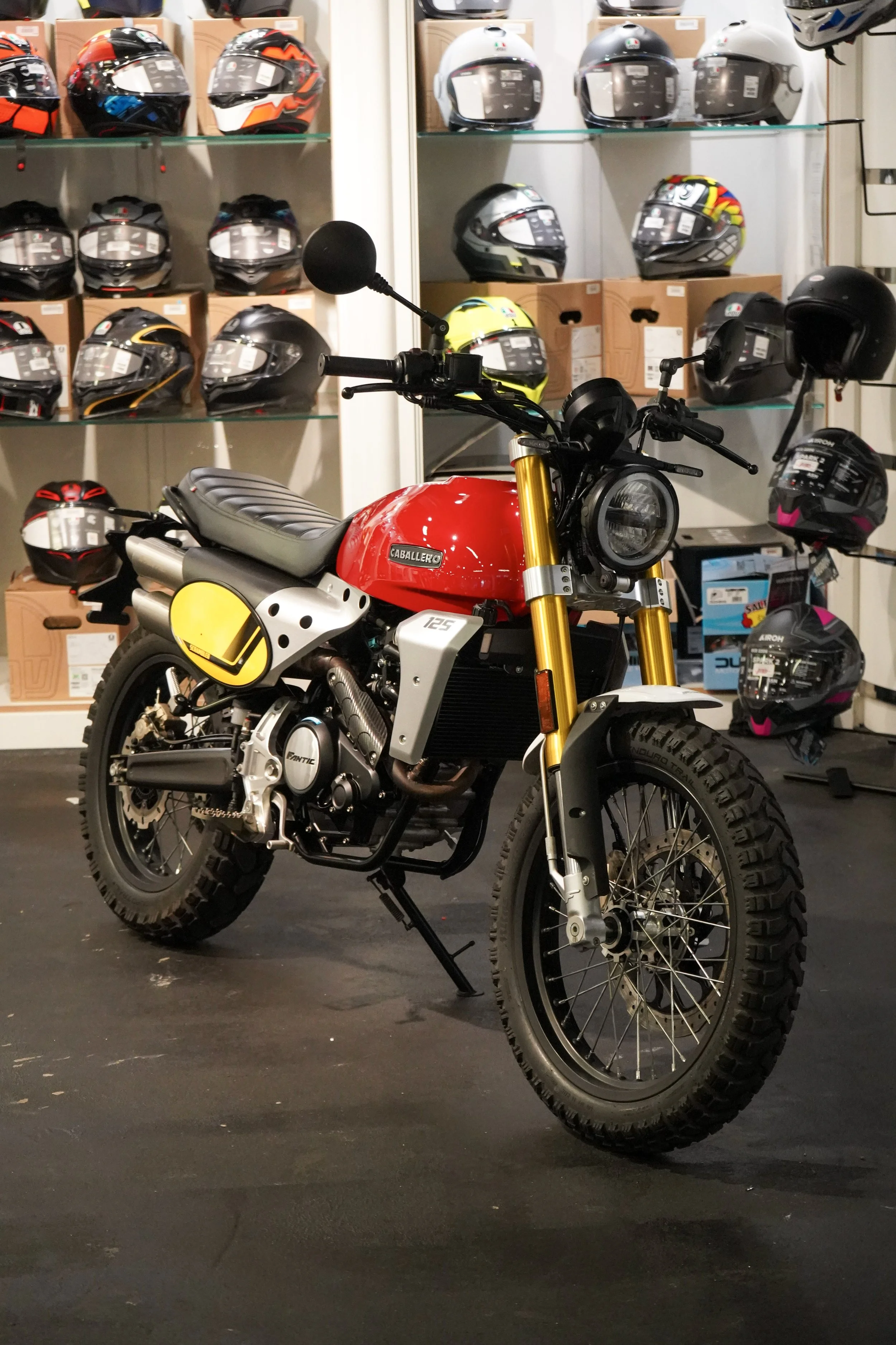 Fantic, 125 Caballero Scrambler