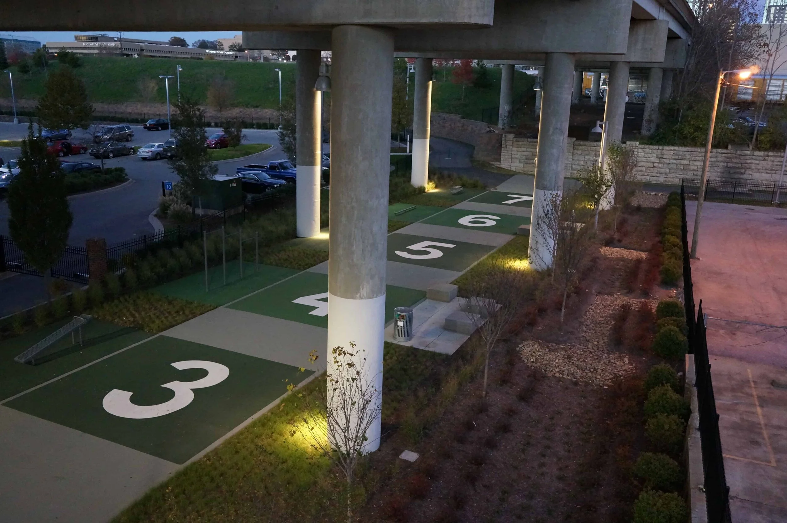 11th Ave. Roadway Enhancement + Gulch Greenway - Nashville, TN