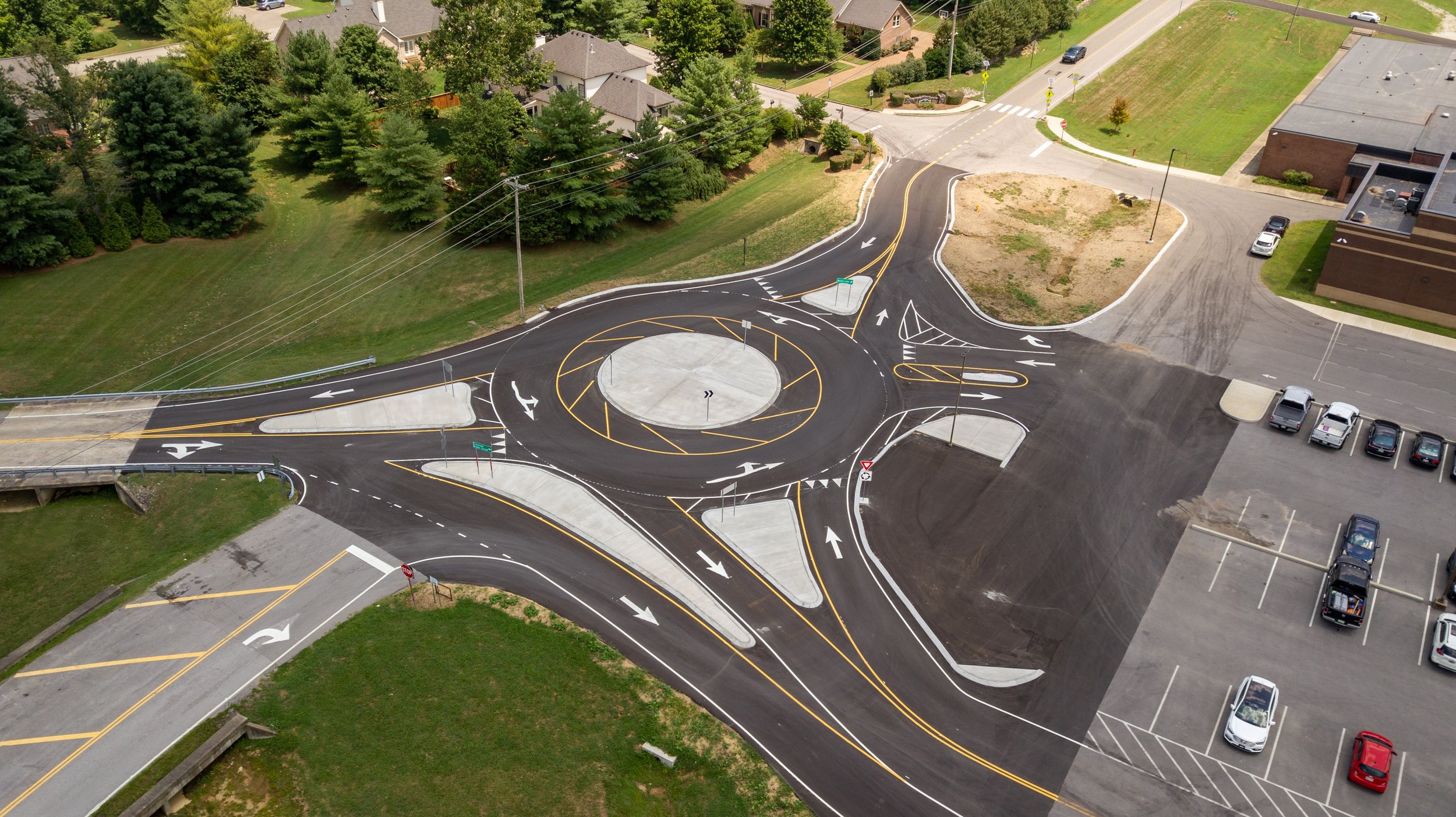 Manley Lane Roundabout - Williamson County