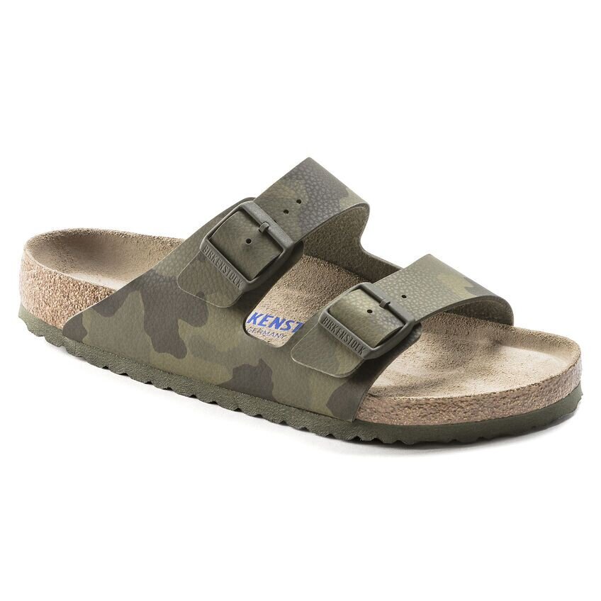 Men's Arizona Birko-Flor Desert Soil Camo Green Two-Strap Sandals.jpeg