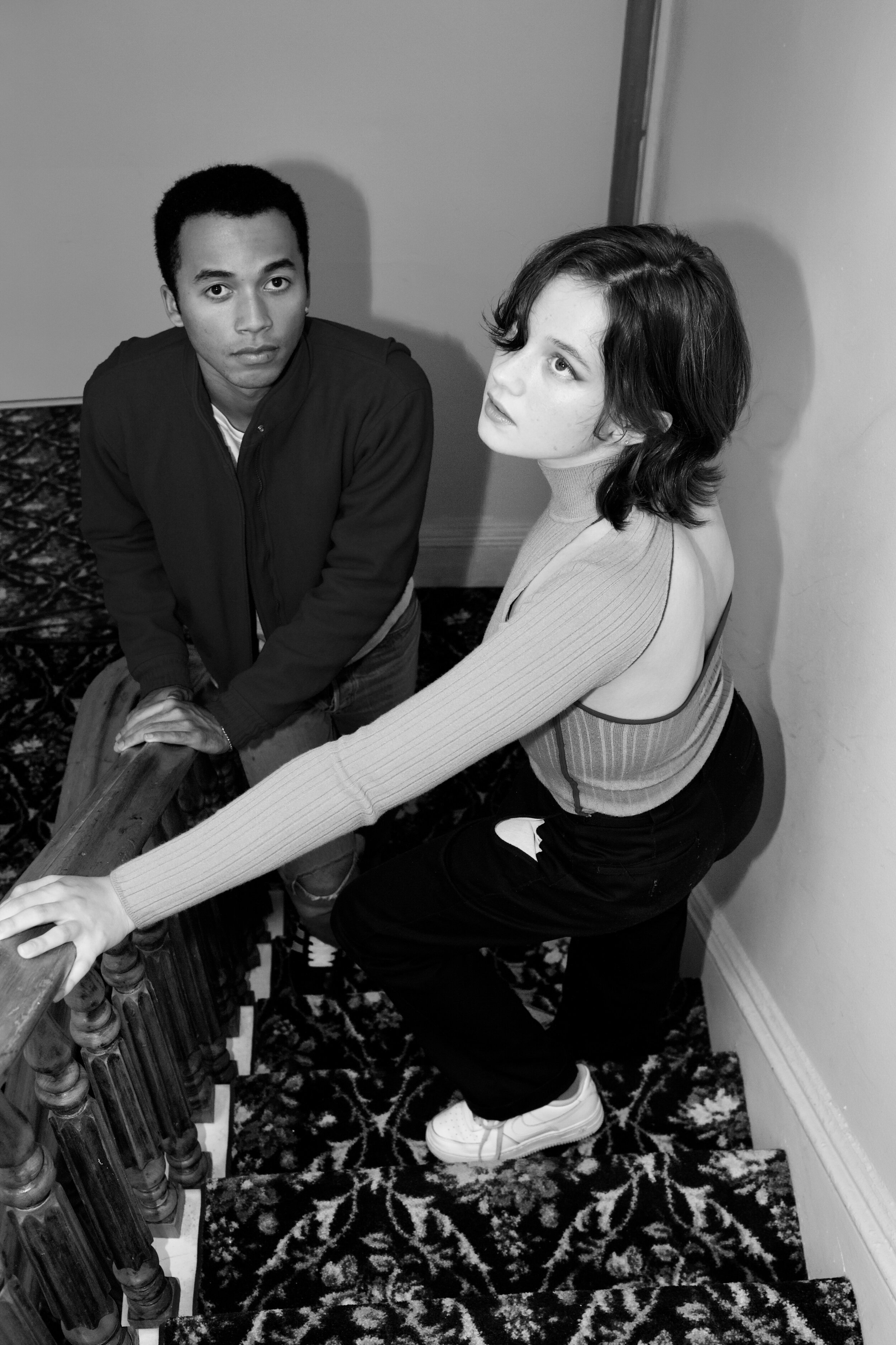 Cailee Spaeny & Raymond Cham Jr. — The Bare Magazine