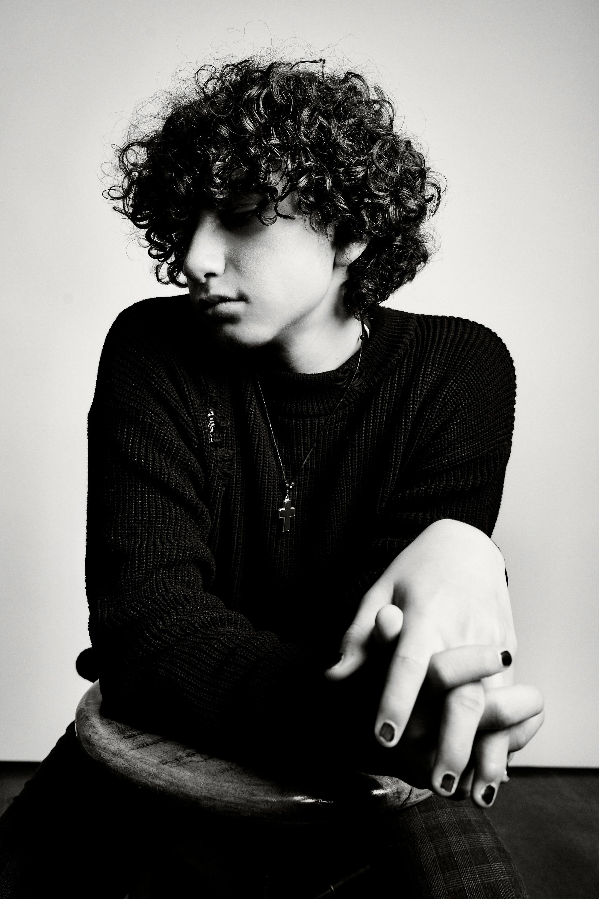 August Maturo/guys w curls — The Bare Magazine