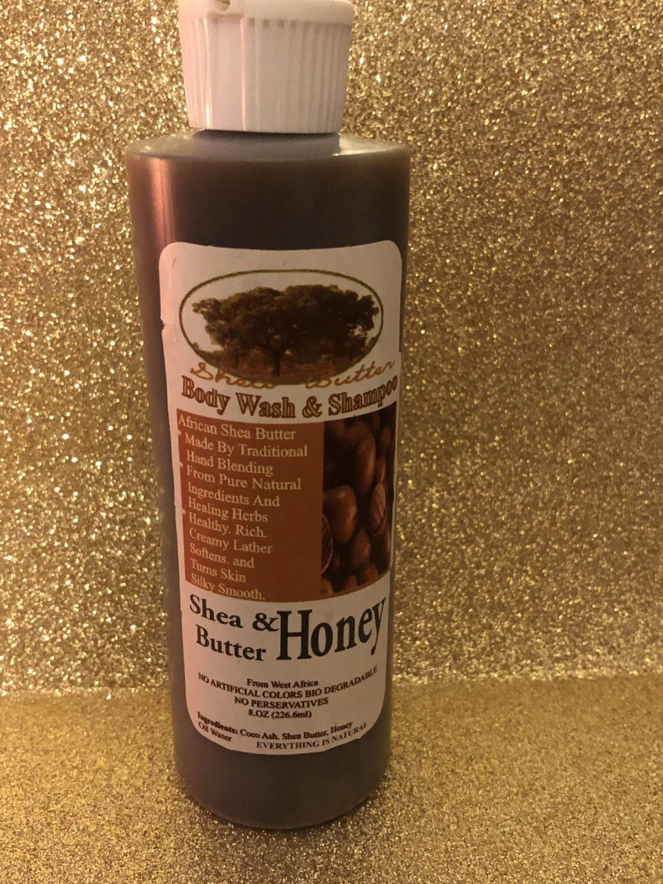 Liquid Shea Butter Body wash and shampoo