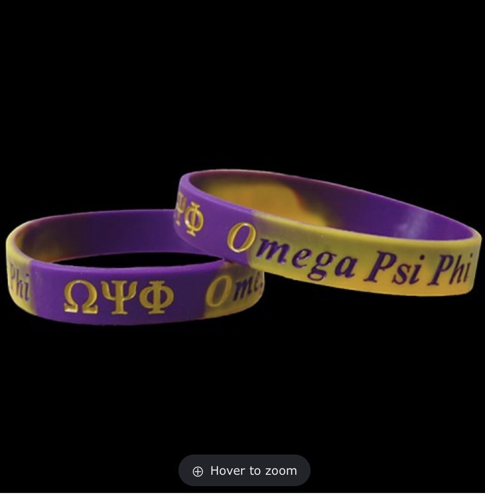 Omega silicone bracelet 